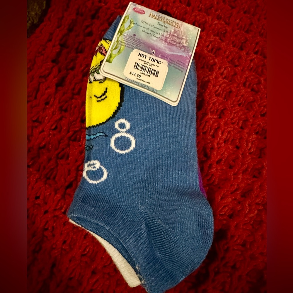Hot Topic Little Mermaid Socks